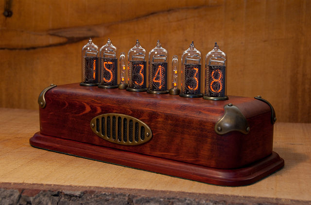 steampunk nixie clock
