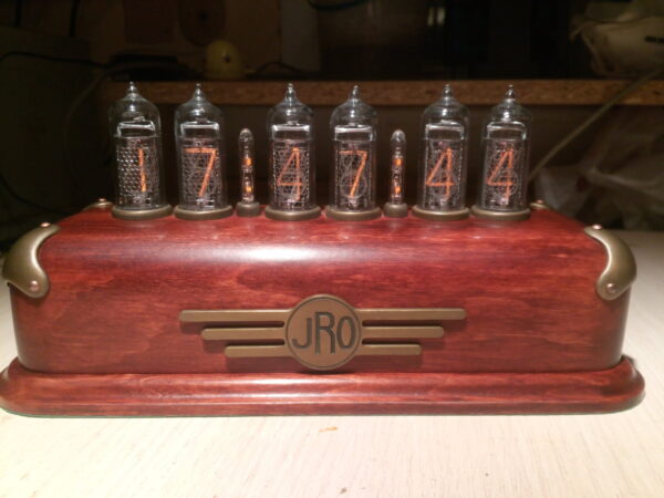 Nixie Clock with Custom Engraving